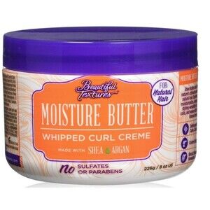 Beautiful Textures Moisture Butter Whipped Curl Cream Natural Hair 8oz BB 6/19
